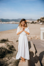 Fairy Boho dress in White Lily