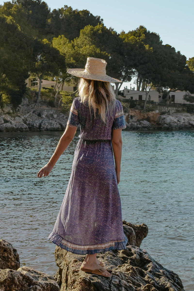 Susanne Dress In Purple – Sunvibes Collective, 44% OFF