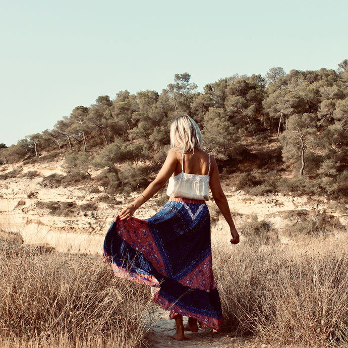A maxi skirt for the modern day boho:                                                                                   The Bardot maxi skirt