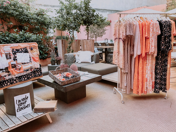 Boho dresses & Solstice blends on a Mallorca morning