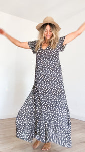 Linda dress in Vintage Florals