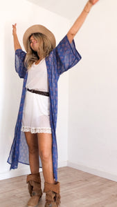 Free Spirit Kimono in Ocean