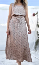 Maria MAXI Skirt - Toffee floral