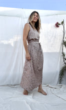 Maria MAXI Skirt - Toffee floral