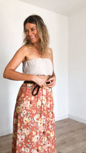 María Maxi skirt in soft garden