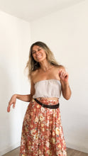 María Maxi skirt in soft garden