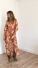 Caravan dress in soft garden