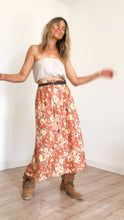 María Maxi skirt in soft garden