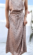 Maria MAXI Skirt - Toffee floral