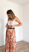 María Maxi skirt in soft garden