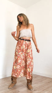 María Maxi skirt in soft garden