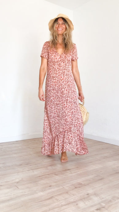 Linda dress in Strawberry