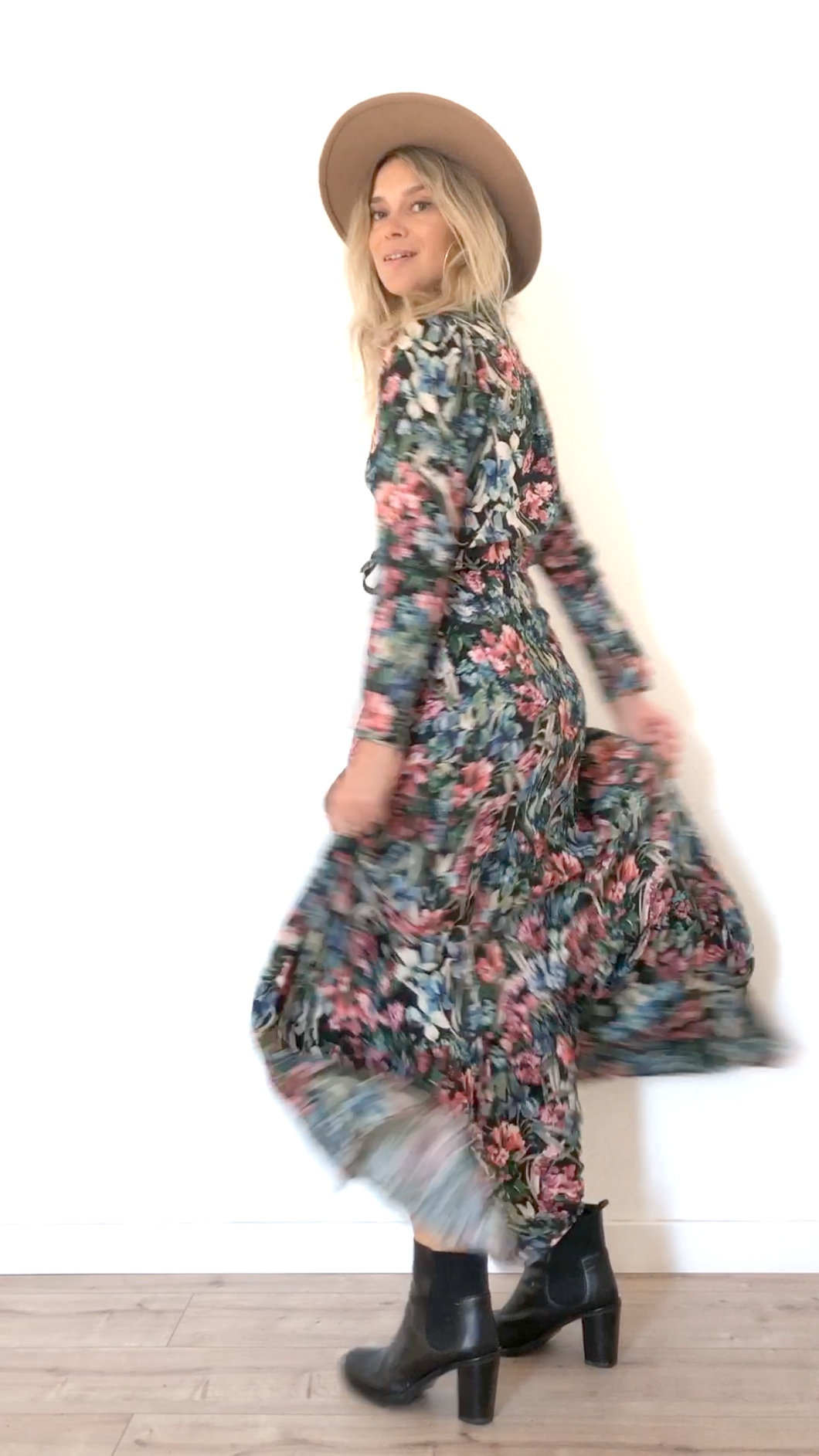 Fairy Boho dress in Wild flower