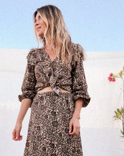 Isla midi wrap style skirt  - Floral vintage