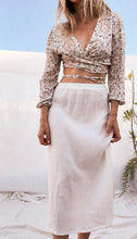 Maria Skirt - White Musselin