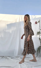 The Angel dress long sleeve  - Floral vintage