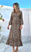 The Angel dress long sleeve  - Floral vintage
