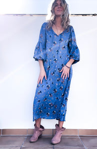 Island Life Dress in Starry Sky