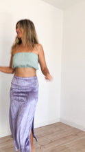 Mermaid Maxi skirt in Lilac