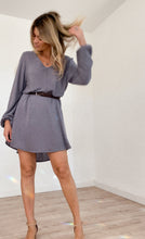 The Lily dress in dusty lavander