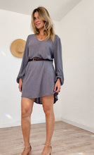 The Lily dress in dusty lavander