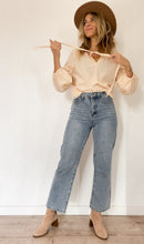 The island life blouse in Sand