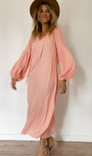 Island Life Dress in Peach