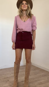 Jen blouse in dusty pink