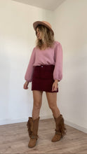 Jen blouse in dusty pink