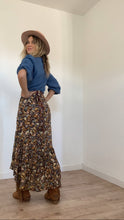 The Muse maxi skirt in autumn floral