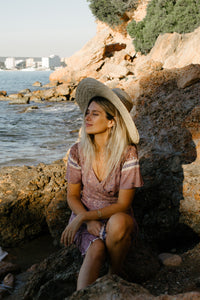 Susanne dress in Dusk Pink