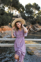 Serena dress in Dusk Pink