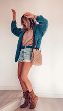 Bardot blouse in Light salmon