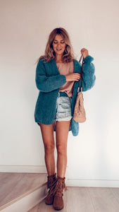 Bardot blouse in Light salmon