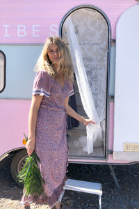 Susanne dress in Dusk Pink