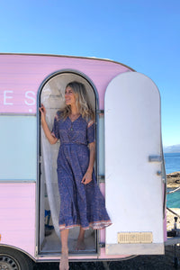 Serena dress in Purple