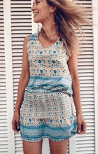 Starry Night mini-skirt in Golden