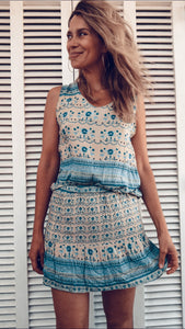 Starry Night mini-skirt in Golden