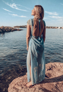 Mermaid Dress in Dark Turquoise