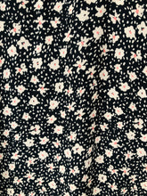 Linda dress in Navy & Cream floral