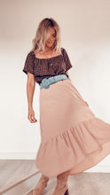 Off-shoulder Vintage blouse