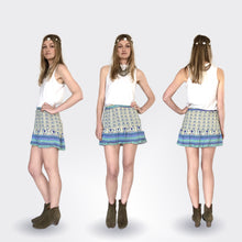 Starry Night mini-skirt in Golden